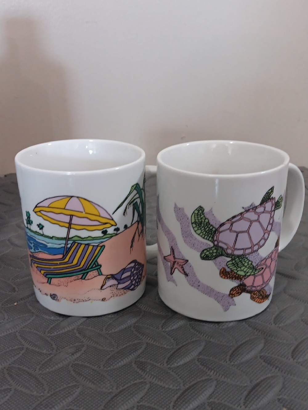 Sea Turtles Island Mug Set